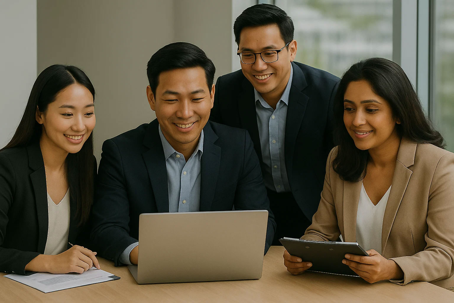 Evercore team at work